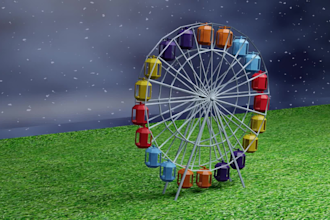 do 3d modeling, 3d rendering, 3d product in blender
