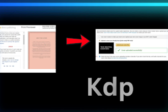 modify, fix, edit, resize, rejected book covers for kdp, lulu, ingramspark