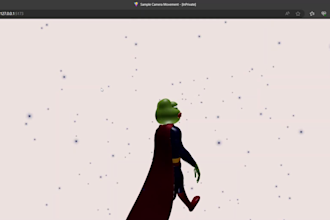 create 3d landing page with react threejs and r3f