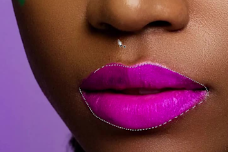 do model retouch and skin color correction