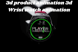 3d product animation 3d wristwatch animation 3d jewelry animation  cinema4d