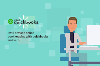 do quickbooks and xero bookkeeping and bank reconciliation
