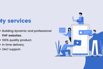 develop custom PHP web applications and PHP web developer