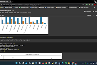 do python data analysis and machine learning tasks on notebook and colab