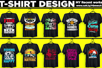 do custom t shirt design,bulk t shirt design,graphic typography shirt design