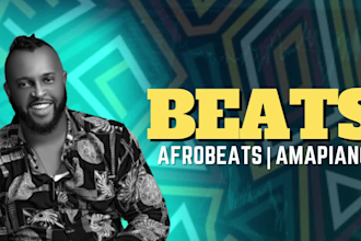 produce trending amapiano and afrobeat for you