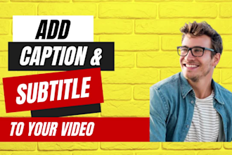 add professional synced subtitles and captions to your video