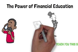 create finance niche whiteboard explainer animation video