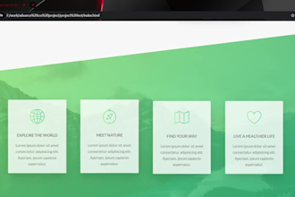 custom full stack web development, frontend, and backend services