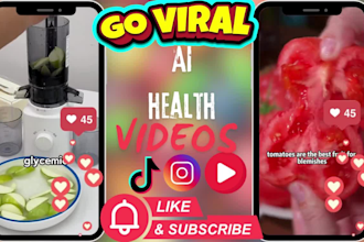 create viral ai health videos ai history ai supplement video youtube tiktok reel