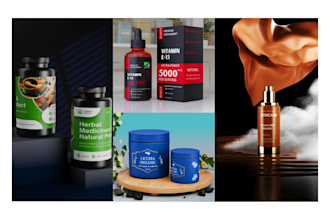 do 3d product rendering for health, beauty, and skincare brands