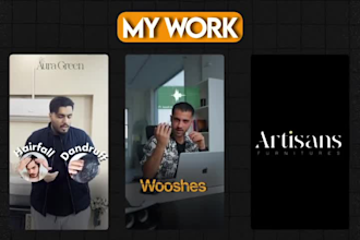 edit captions, marketing videos, podcast and ig reels, hd video editting