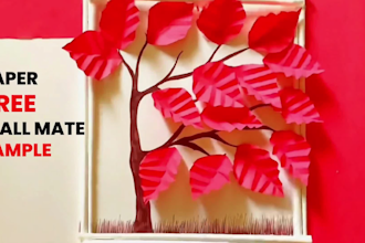 create origami paper craft video for youtube DIY paper craft, color paper craft