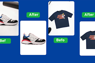 do product photos edited for your online store