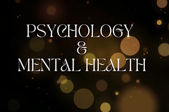 write technical articles in psychology and mental health