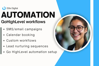 set up professional ghl automation ghl CRM system, be your ghl funnel builder
