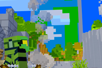 make you a minecraft render just like the trailers