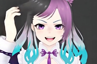 model unique 3d characters for vrchat, vroid, and games