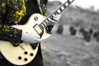 write and record a guitar solo or lead guitar for your song in any genre