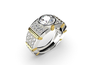 design jewelry cad files for 3d printing  with rendering