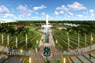 render of your urban design and landscape projects