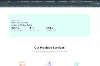do a complete responsive website using bootstrap