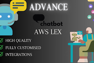 develop an AWS lex chatbot with AWS lambda and AWS bedrock