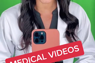 record testimonial female medical doctor spokesperson video ugc ads video