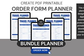 design a custom travel planner, travel budget planner, travel expense tracker