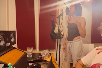 record the background vocals for your song