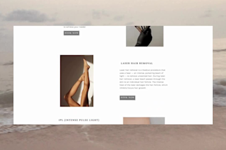 design or redesign your website with showit