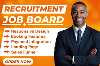 create job portal job board recruitment staffing agency website