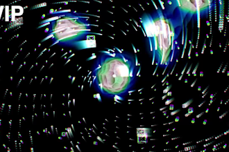 animate your music with an abstract visual using touchdesigner