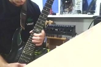 write and record an electric guitar solo for your project