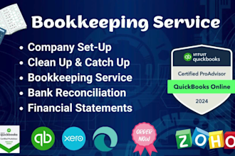 be your expert quickbooks online bookkeeper and accountant