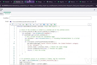 assist with your servicenow task