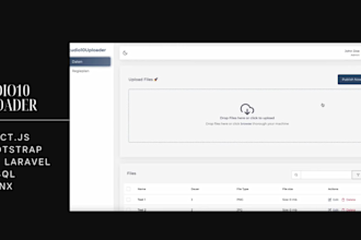 do fullstack development of a web or mobile application