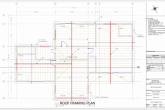 design foundation plan, framing, mep, fire safety,  load analysis, 360 bim revit