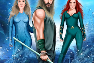 create superhero caricature for you