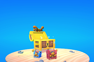 create 3d models, character, props for unity, unreal