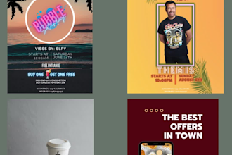 do best poster and video for your party