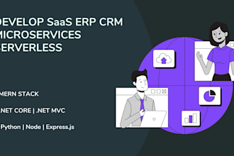 custom saas, crm, erp, cms, ai, microservices, serverless apps, wordpress