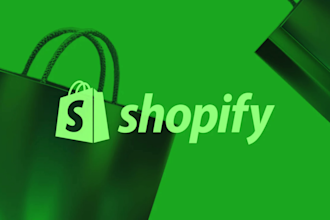 create shopify and integrate shopify payment