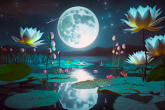 create meditation and relaxation music video