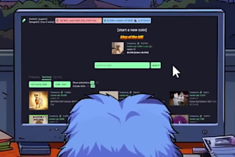 do 2d video animation pepe crypto , animated gif, character,crypto sticker
