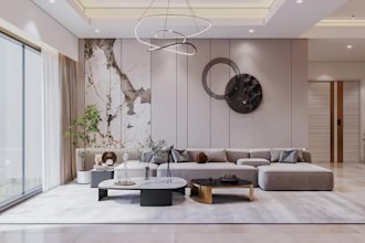 create interior design 3d rendering of apartment house home