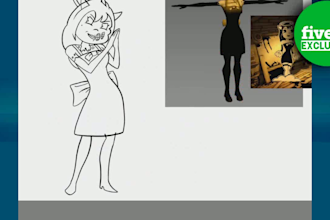 draw custom thumbnails for your lets play videos