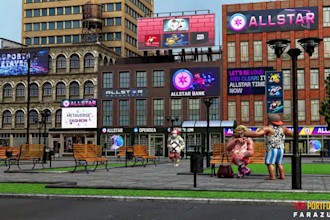 create your epic nft 3d animated metaverse reveal video