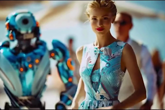 do hyper realistic ai video with cinematic music video