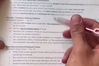 write your resume and cover letter with consulting
